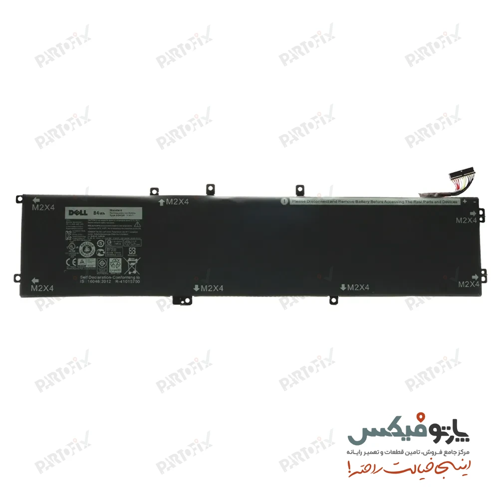 باتری اورجینال لپ تاپ دل XPS 15 9550 پارت نامبر RRCGW